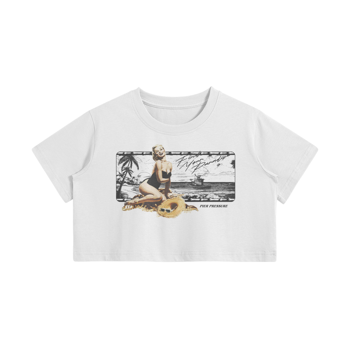 Find Your Paradise Women's Crop Top