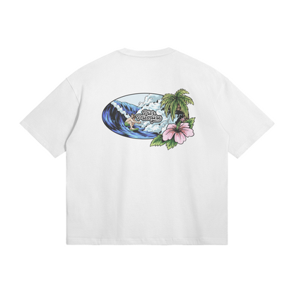 Tropical Waves Oversized T-Shirt