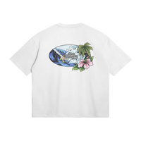 Tropical Waves Oversized T-Shirt