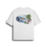 Tropical Waves Oversized T-Shirt