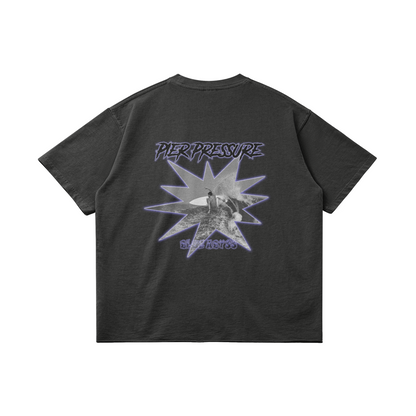 Blue Abyss Raw-Hemmed T-Shirt