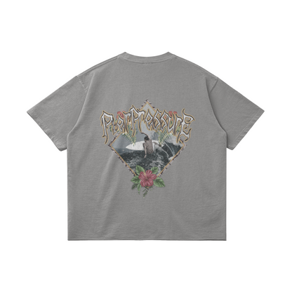 Island Drift Raw-Hemmed T-shirt